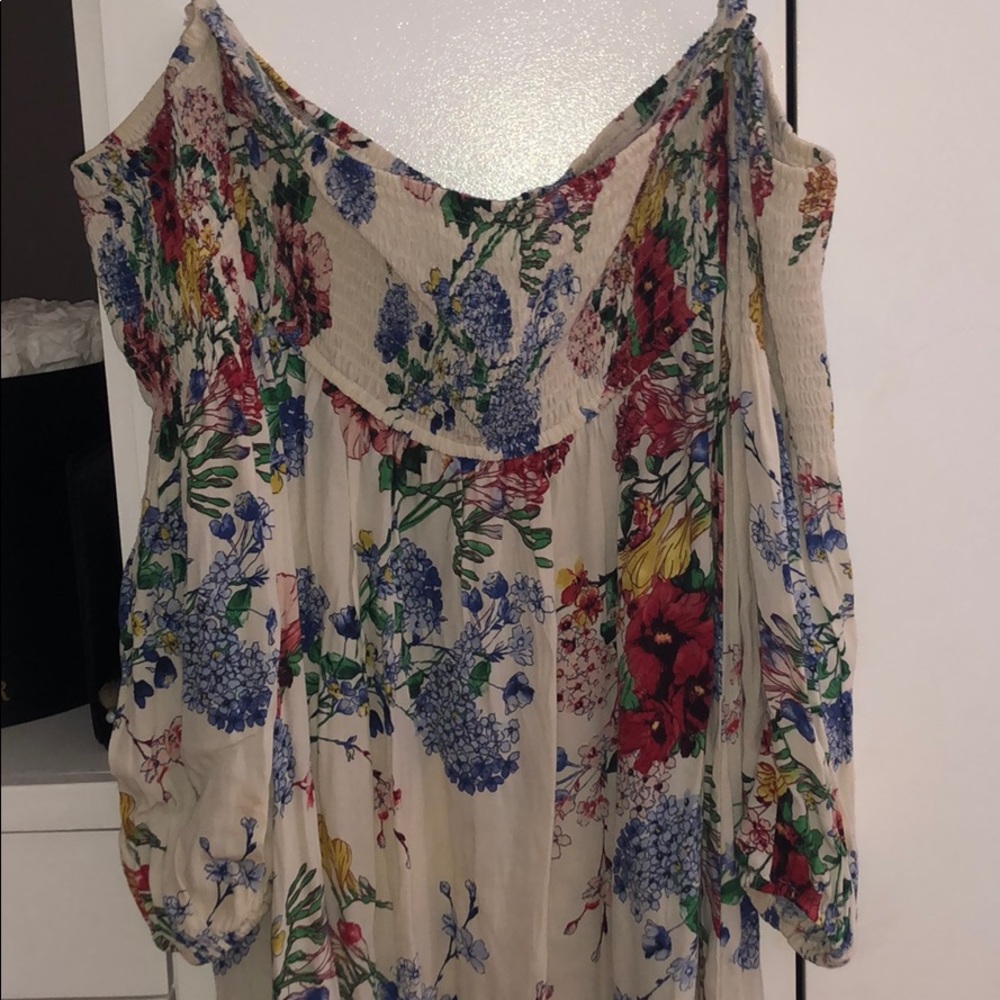 Zara floral dress